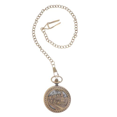 VALICLUD Vintage Taschenuhr Mit Kette Retro Quarz Uhr Im Antiken Design Für Und Als Zu Besonderen Anlässen Wie Jahrestag Oder Valentinstag von VALICLUD