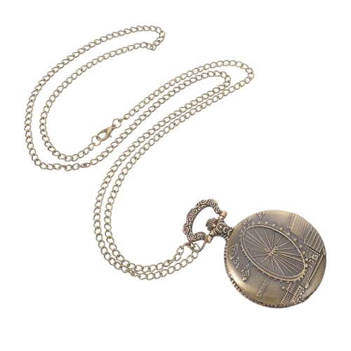 VALICLUD Vintage Taschenuhr für Männer Frauen Robuste Retro Uhr Metall für Leicht Kompakt für Stilvolle Zeitmessung von VALICLUD