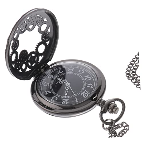 VALICLUD Vintage Taschenuhr Kette Für Herren Retro Digitaluhr Mit Hohlem Getriebe Design Edelstahl Taschenuhr Anhänger Praktische Uhr Für Täglichen Gebrauch Geschenke Für Männer Und VALICLUD Vintage Taschenuhr Kette Für Herren Retro Digitaluhr Mit Hohlem Getriebe Design Edelstahl Taschenuhr Anhänger Praktische Uhr Für Täglichen Gebrauch Geschenke Für Männer Und von VALICLUD