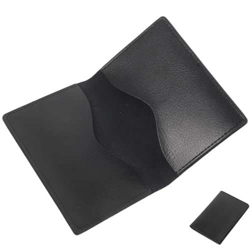 VALICLUD Visitenkarten Organizer Aus Kunstleder Doppelseitiger Kartenhalter Mit Taschen Kartenetui Tragbar Visitenkartenetui Für Herren Kartenbox-etui Praktisch Für Alltag Und Reisen von VALICLUD