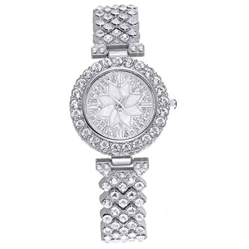 VALICLUD Volldiamant-Damenuhr Frauen beobachten Digitaluhr damenarmbanduhr Ladies Watch damengeschenke Rhinestone Uhr Dating Uhr Armbanduhr mit Strass Armbanduhrverzierung Legierung Silver VALICLUD Volldiamant-Damenuhr Frauen beobachten Digitaluhr damenarmbanduhr Ladies Watch damengeschenke Rhinestone Uhr Dating Uhr Armbanduhr mit Strass Armbanduhrverzierung Legierung Silver von VALICLUD