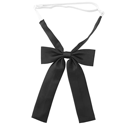 VALICLUD Vorgebundene Fliege Für Herren Aus Mikrofaser Mit Verstellbarem Riemen Schwarze Bowknot-fliege Für Business Hochzeit Party Und Formelle Anlässe von VALICLUD