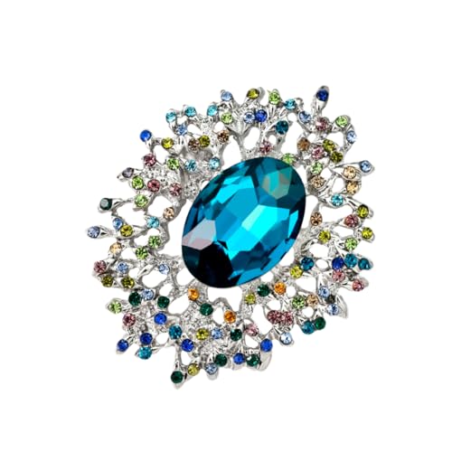 VALICLUD Wäscheklammer - Brosche Kleidung Brosche Kleideraccessoires Boutonniere-Blumen aus hohl Brustnadel kreative Diamant Stift Korsage Damen von VALICLUD