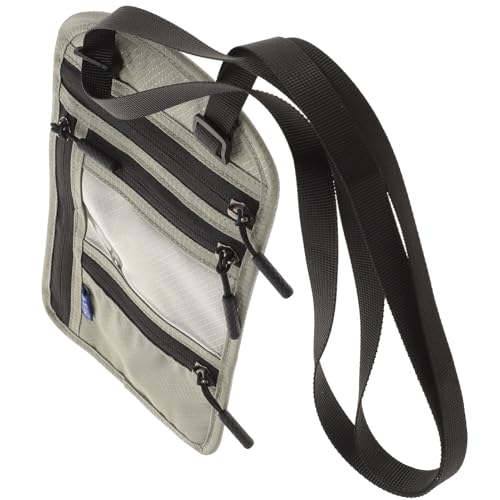 VALICLUD Brustbeutel Reisebrieftasche Für Herren Damen Reisepasshülle Zum Aufhängen Am Hals Reisebrieftasche Mit Raum Für Pässe Karten Und Kleine Gegenstände Schützt Vor von VALICLUD