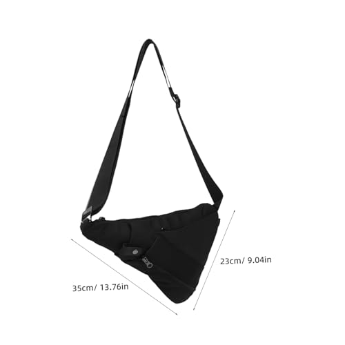 VALICLUD Wasserdichte Herren Umhängetasche Verstellbar mit Mehreren Fächern und Flaschenhalter Modische Crossbody Brusttasche für Alltag und Outdoor von VALICLUD