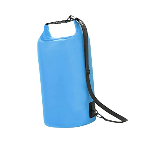 VALICLUD Wasserdichter Wanderrucksack wasserdichte Rucksäcke Wanderrucksäcke Wasserdichter Packsack 20l wasserdichte PVC-Tasche wasserdichte Eimertasche Camping Reiseartikel von VALICLUD