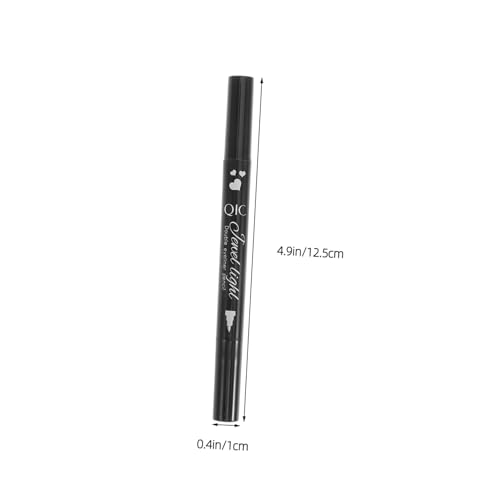 VALICLUD Wasserfester Doppelseitiger Eyeliner Pen mit Schnelltrocknender Formel Präziser Spitze und Kreativem Stempel für Langanhaltendes Augen Make Up für Cat Eye Looks und Präzise von VALICLUD