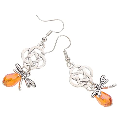VALICLUD Wasserklare Ohrringe mit Libellen Design Leichte Glatte DIY Anhänger Zarte Ohrhänger für Damen Vielseitige Bastel Accessoires und Hängende Dekorationen von VALICLUD