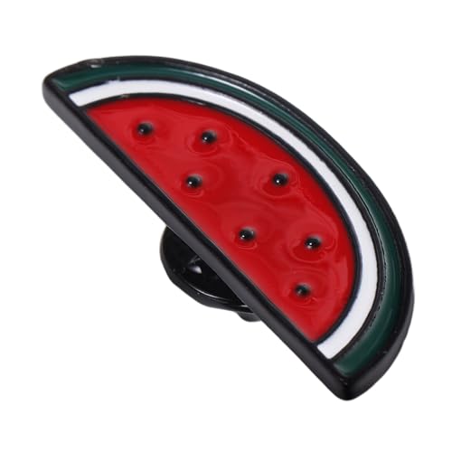 VALICLUD Wassermelonen brosche Leicht und Vielseitig Modischer Ansteckclip für Damenkleidung Taschen und Kragen Tragbares Schmuckaccessoire mit Einzigartigem Design Einfach zu Tragen und von VALICLUD