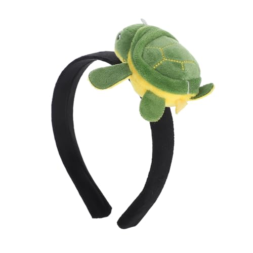 VALICLUD Weiches Und Bequemes Plüsch-stirnband Mit Meeresschildkröte Für Junge Mädchen Und Erwachsene Niedliches Haar-accessoire Für Partys in Meerestier-kostümen von VALICLUD