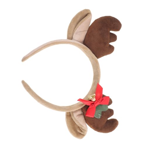 VALICLUD Weihnachts-geweih Stirnband Aus Weichem Material Geweih-haarschmuck Für Festtagsfrisuren Robustes Design Für Wiederholtes Tragen von VALICLUD