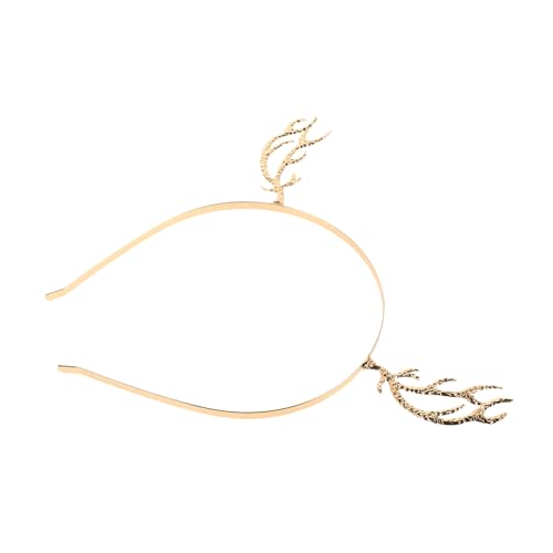 VALICLUD Weihnachts-rentiergeweih Haarreif Für Damen Funkelndes Stirnband Mit Rhinestone Für Feiertagsfeiern Cosplay Halloween Festliches Haarschmuck Zubehör Für Mädchen von VALICLUD