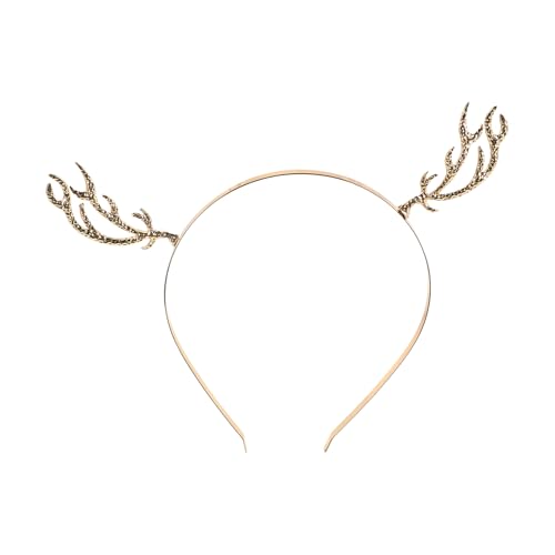 VALICLUD Funkelndes Weihnachts-hirsch-stirnband Aus Tierhorn Für Festliche Feiern von VALICLUD