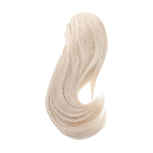 VALICLUD Kunsthaarteil Aus Hochtemperaturfaser Für Damen Hitzebeständiges Geeignet Für Damenperücken Und Perücken Für Ältere Frauen Leicht Und Tragbar Für Täglichen Gebrauch von VALICLUD