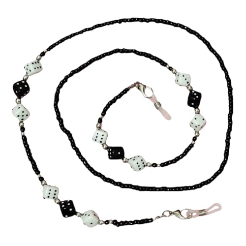 VALICLUD Würfel Maskenkette Brillenkette Perlen Lanyard Brillenbandhalter Perlen Lanyard Brillen Lanyard Masken Lanyard Brillen Lanyard VALICLUD Würfel Maskenkette Brillenkette Perlen Lanyard Brillenbandhalter Perlen Lanyard Brillen Lanyard Masken Lanyard Brillen Lanyard von VALICLUD
