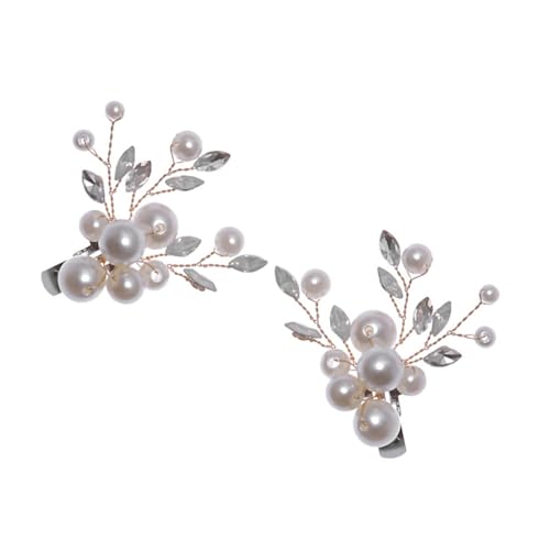 VALICLUD Wunderschöne Abnehmbare Schuhclips mit Perlen und Strasssteinen Dekorative Brautschuh schnallen Stilvolle High heel accessoires für Damen Einfache Installation für Hochzeit und von VALICLUD