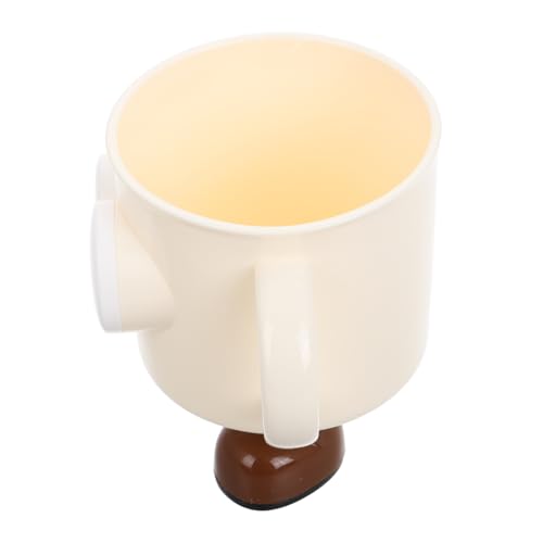 VALICLUD Zahnbürstenhalter Mit Süßer Cartoon-Puppe Und Griff Für Junge Mädchen Aus Kunststoff Mundspülbecher Und Zahnbürstenbecher Mit Großem Volumen Fürs Badezimmer von VALICLUD