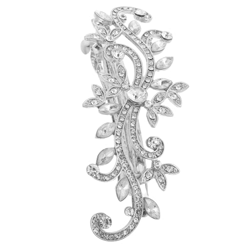 VALICLUD Strass Haarspange Damen Modisch Haarschmuck Haarnadeln Für Frauen Mädchen Styling Accessoires Mit Seitlicher Federklammer Für Sicheren Haltbarkeit von VALICLUD