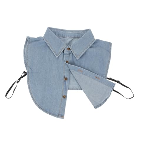 VALICLUD Abnehmbarer Falscher Hemdkragen Für Damen Dekorativer Kragen Aus Passend Zu Bluse Kleid Und Pullover Für Alltag Und Party von VALICLUD