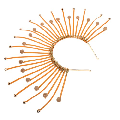 VALICLUD Stachelkronen-stirnband Aus Legierung Und Kunststoff Sonnenstrahlen-kopfschmuck Für Damen Göttinnen-tiara Für Cosplay Und Themenveranstaltungen von VALICLUD