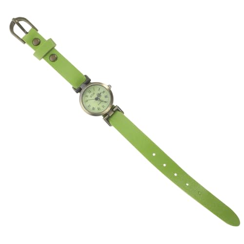 VALICLUD kreative Uhr Retro Uhr damenarmbanduhren Lederarmbanduhr Stilvolle Uhr Strapazierfähige Uhr für freundinen Modeuhr Presents for Women Frauen schauen zu Quarzuhr Green VALICLUD kreative Uhr Retro Uhr damenarmbanduhren Lederarmbanduhr Stilvolle Uhr Strapazierfähige Uhr für freundinen Modeuhr Presents for Women Frauen schauen zu Quarzuhr Green von VALICLUD