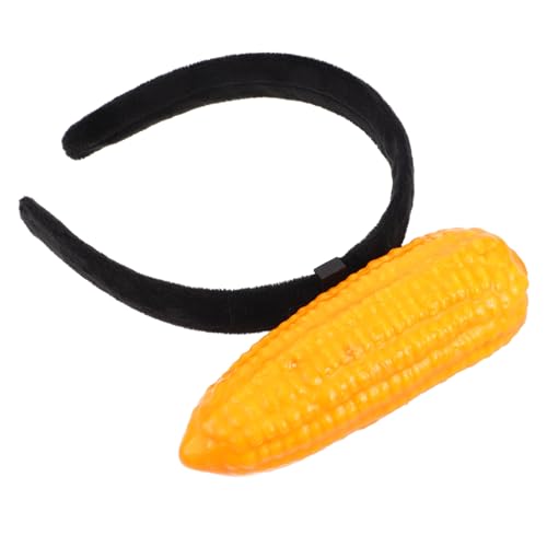 VALICLUD Lustiges Mais-stirnband Neuartiger Gemüse-haarreif Weicher Plüsch Für Frauen Und Mädchen Für Partys Weihnachten Geburtstag von VALICLUD