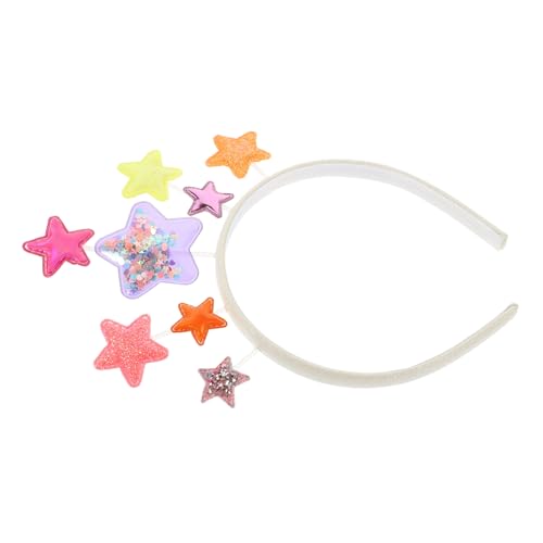 VALICLUD Sternen Haarreif Für Damen Mädchen Mit Glitzer Sternendekor Stirnband Party Hochzeit Cosplay Geburtstag Weihnachten von VALICLUD