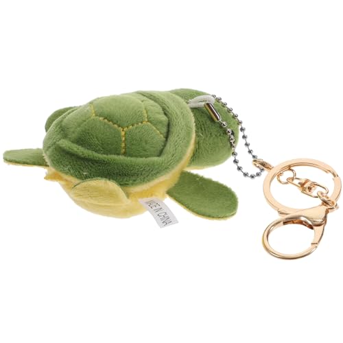 VALICLUD Schlüsselanhänger Schildkröte Plüsch Schlüsselanhänger Stofftier Cartoon Für Frauen Autoschlüssel Anhänger Rucksack Kawaii von VALICLUD
