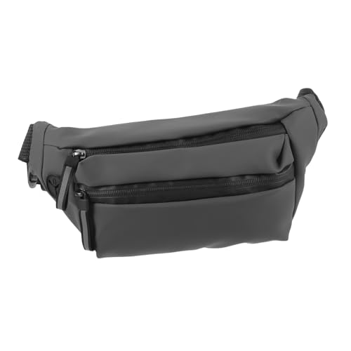 VALICLUD wasserdichte Herren Gürteltasche aus Oxford Reißfest Reflektierender Reißverschluss Multifach Fächer Vielseitig Tragbar als Bauchtasche oder Crossbody Bag für Sport und Freizeit von VALICLUD