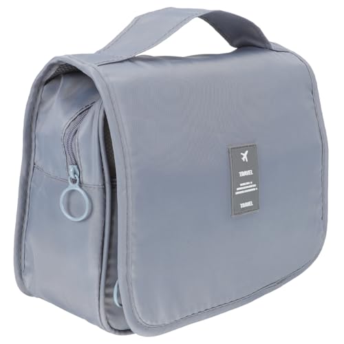 VALICLUD wasserdichte Kosmetikbeutel Mit Hakendesign Und Griff Kompakter Kulturbeutel Für Reise Großzügige Make-up-Tasche Für Männer Leicht Und Langlebig Für Kosmetik-Organisation Und Tägli von VALICLUD