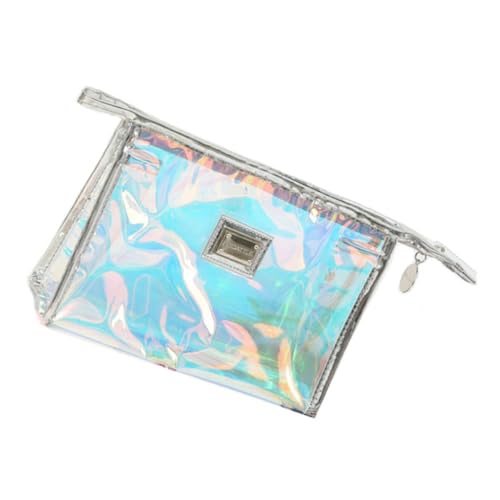 VALICLUD wasserdichte Kosmetiktasche Großer Kulturbeutel mit Reißverschluss Transparenter Reise Make Up Organizer für Damen und Herren Geräumiger Toilettenartikel Beutel für Unterwegs von VALICLUD