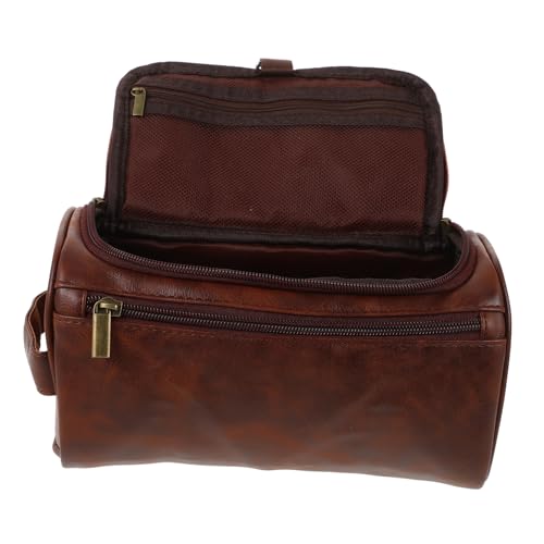 VALICLUD wasserdichte Kosmetiktasche Make-up Tasche Tragbar Für Damen Mit Fächern Leicht Und Kompakt Für Reisen Schule Und Party Aufbewahrungsbox Für Kosmetika Stifte Und Kleine von VALICLUD