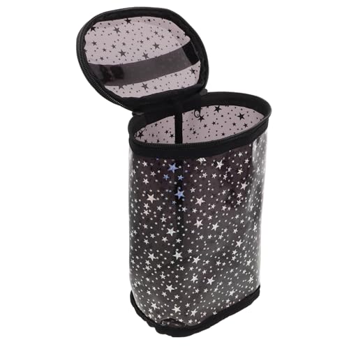 VALICLUD wasserdichte Reise-kulturtasche Transparent Tragbar Großes Fassungsvermögen Aufbewahrungstasche Für Badezimmerkosmetik Geeignet Für Damen Und Herren Schwarz von VALICLUD