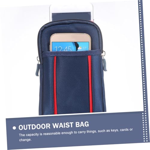 VALICLUD wasserdichte Nylon Bauchtasche mit Doppelreißverschluss Vielseitige Gürteltasche für Handy oder Robuste Freizeit Umhängetasche für Damen und Herren Praktische Kleine Tasche für von VALICLUD