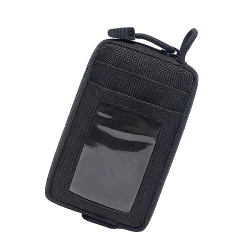 VALICLUD wasserdichte Nylon Hüfttasche für Herren Outdoor Reise Multifunktionaler Organizer mit Transparentem Kartenfach und Diebstahlschutz für Wandern Radfahren von VALICLUD