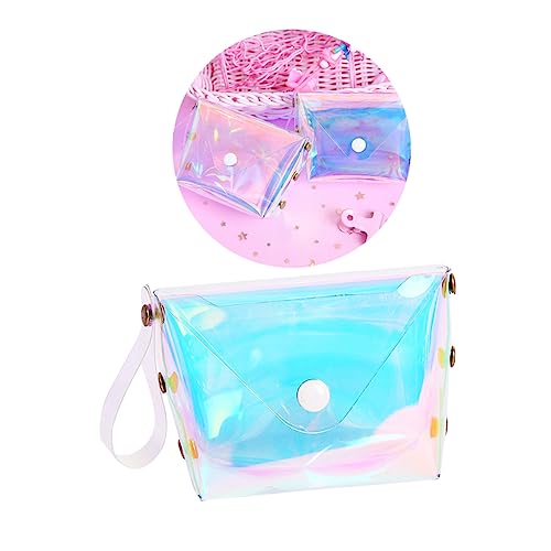 VALICLUD Transparentes Geldbeutel-USB-Kabel-etui Quadratische Tragbare Tasche Für Kopfhörer Und Zubehör Leicht Für Reisen Und Alltag von VALICLUD
