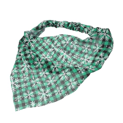VALICLUD Sanfte Satin Stoff Weihnachten Haar Schal Stirnband Frauen Haar Zubehör Mädchen Chiffon Bandana Wrap von VALICLUD
