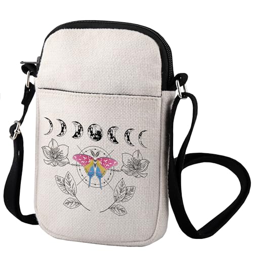 Asexual Pride Crossbody Bag Celestial Luna Moth Rainbow Gay Pride Gay Pride Month Festival Subtle Demisexual, Butterfly-5 von VAMSII