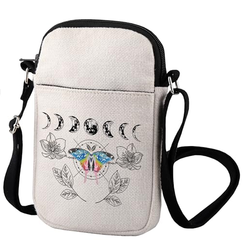 Asexual Pride Crossbody Bag Celestial Luna Moth Rainbow Gay Pride Gay Pride Month Festival Subtle Demisexual, Butterfly-7 von VAMSII