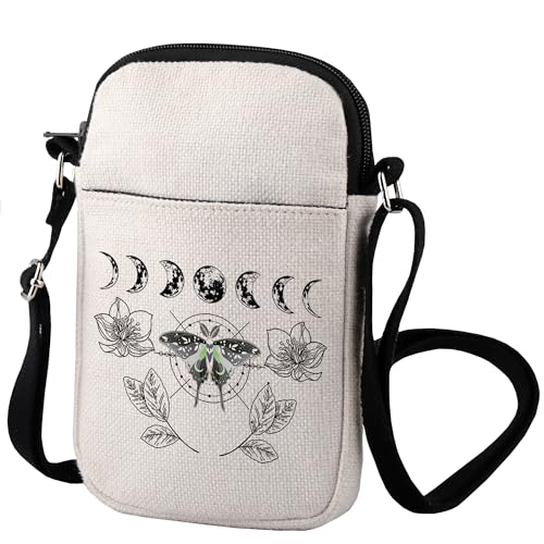 Asexual Pride Crossbody Bag Celestial Luna Moth Rainbow Gay Pride Gay Pride Month Festival Subtle Demisexual, Butterfly-8 von VAMSII