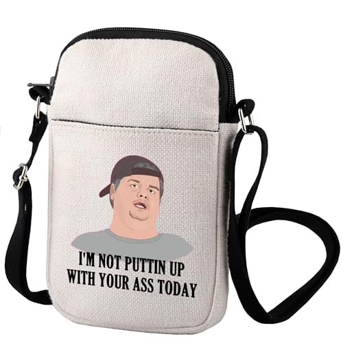 Brides Of Reality TV Merch Gifts I'm Not Puttin Up With Your Ass Today Gym Crossbody Bag Pop Culture Memes, Your Ass Today von VAMSII