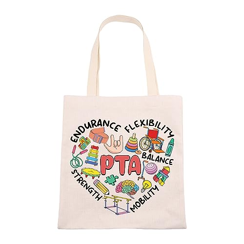 VAMSII PTA Gifts Make-up-Tasche Physiotherapeut Assistent Geschenke Dankeschön Geschenk PTA Abschluss Geschenke für PTA-Studenten Geschenk Reißverschlusstasche, Tragetasche, Tragbar von VAMSII