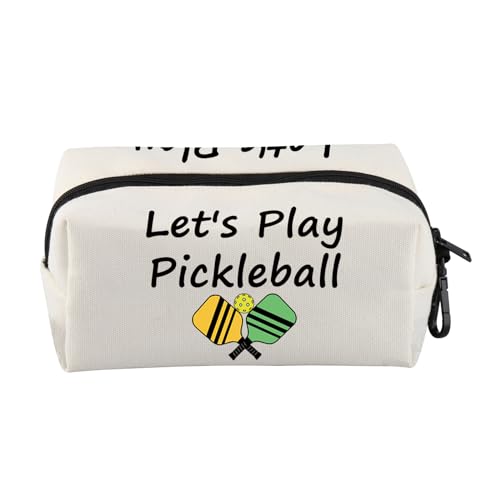 VAMSII Pickleball-Liebhaber-Tasche, Pickleball-Spieler-Tasche, King of The Court, Geschenk für Pickleball-Coach, Pickleball-Liebhaber, Geschenk (Play Pickleball) von VAMSII