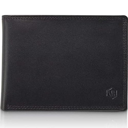 VAN BEEKEN Leder Geldbörse Herren, Portmonee Herren, Wallet, Geldbeutel Herren, Herren-geldbörsen, Herren Geldbörse, Portemonnaie Herren, Wallets for Men von VAN BEEKEN