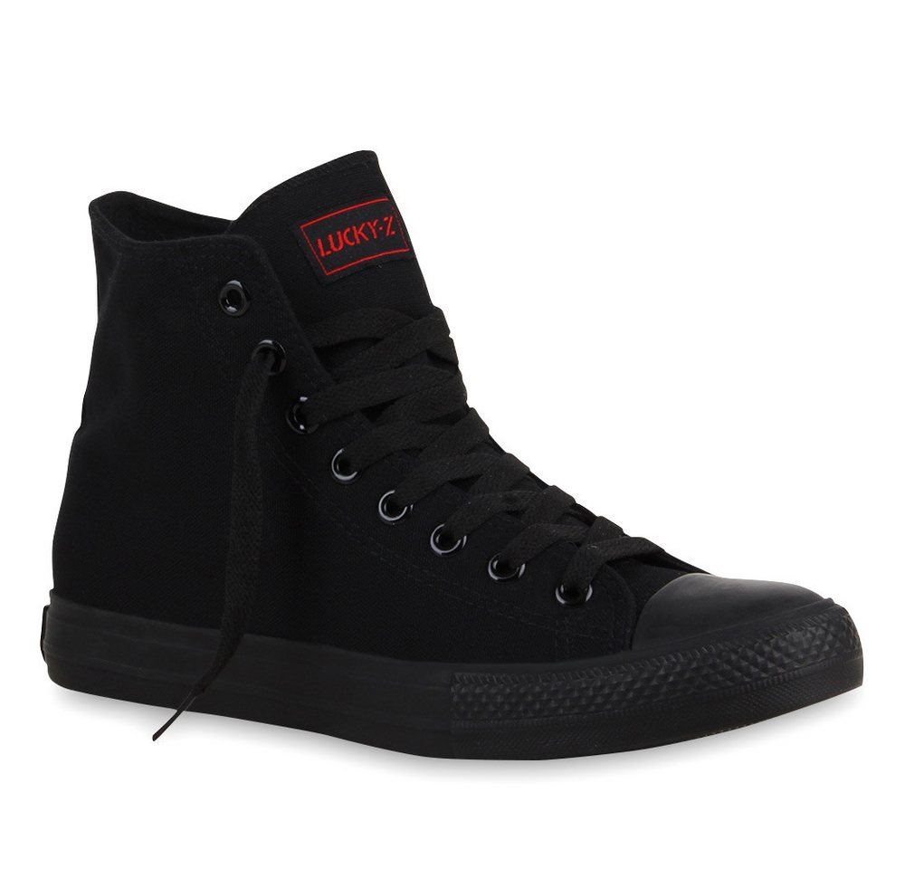 VAN HILL 72046 Sneaker Herren High Top Sneakers Schnürer Sportschuhe von VAN HILL