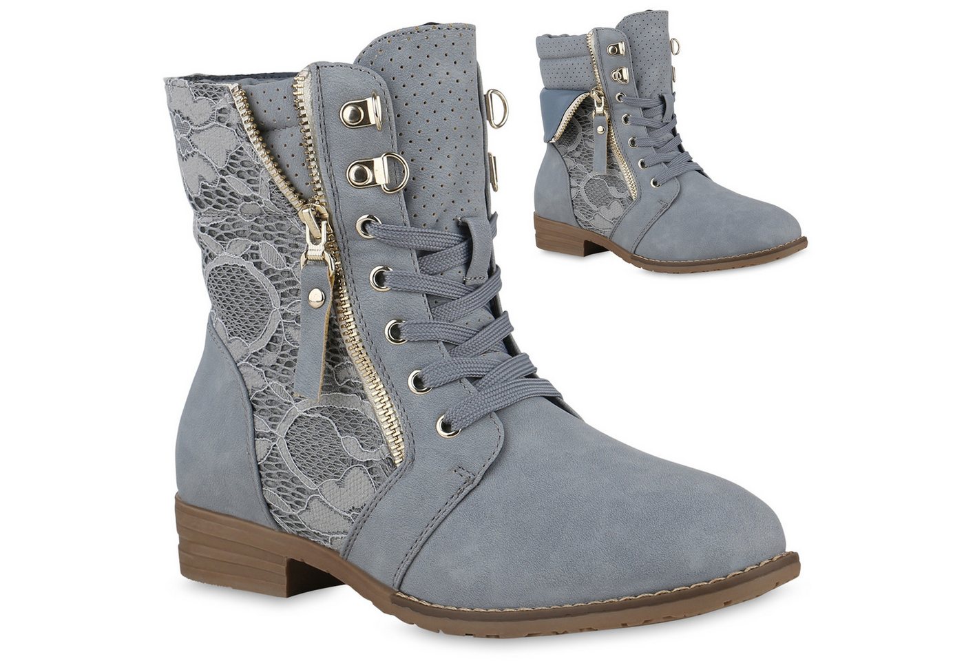 VAN HILL 815631 Schnürstiefelette Schuhe von VAN HILL