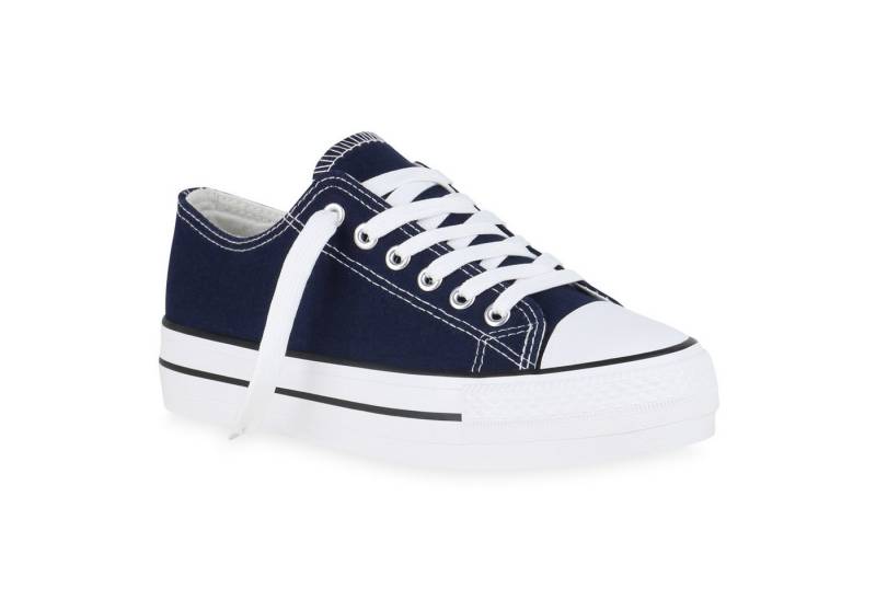 VAN HILL 825894 Plateausneaker Damen Plateau Sneaker Turnschuhe Schnürer Basic Plateauschuhe VAN HILL 825894 Plateausneaker Damen Plateau Sneaker Turnschuhe Schnürer Basic Plateauschuhe von VAN HILL