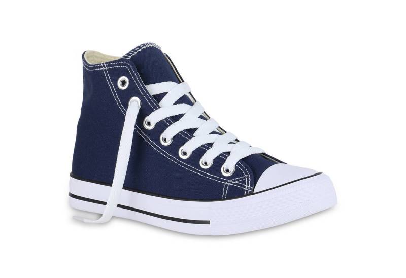 VAN HILL 826091 Sneaker Damen Sneaker High Basic Canvas Turnschuhe Schnürer Freizeitschuhe VAN HILL 826091 Sneaker Damen Sneaker High Basic Canvas Turnschuhe Schnürer Freizeitschuhe von VAN HILL