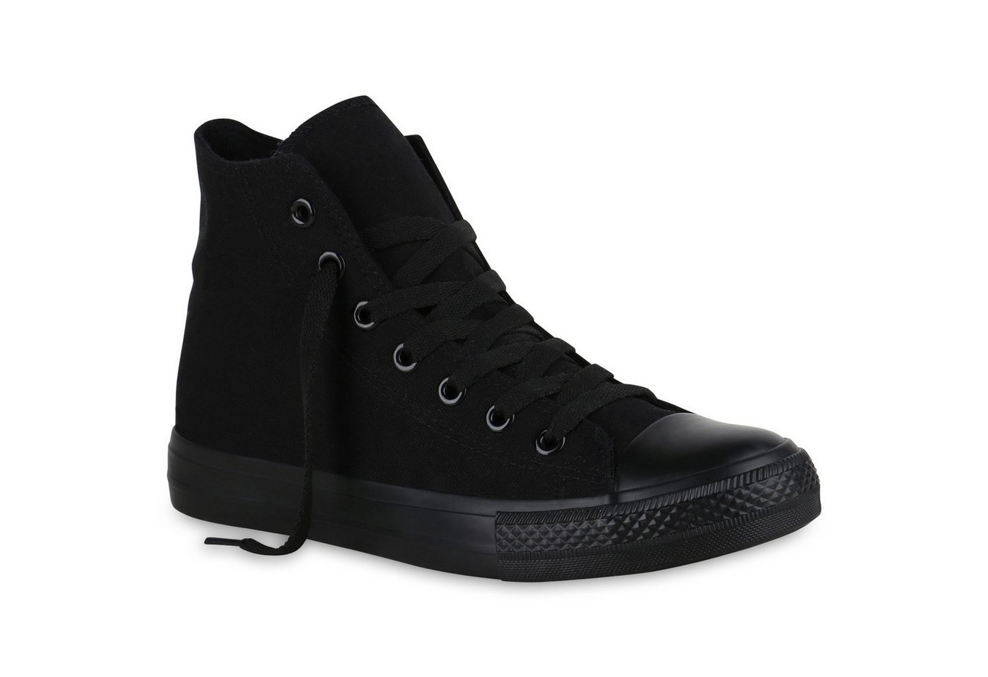 VAN HILL 826092 Sneaker Herren Sneaker High Canvas Turnschuhe Schnürer Freizeitschuhe von VAN HILL