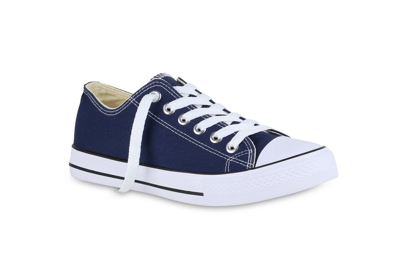 VAN HILL 826094 Sneaker Herren Sneaker Low Canvas Turnschuhe Schnürer Freizeitschuhe von VAN HILL